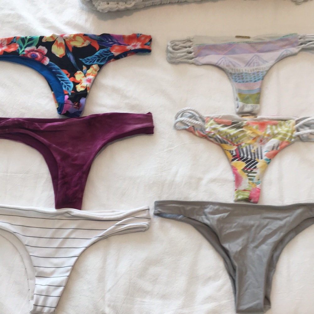 My bikini bottom collection! All for sale